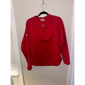 Boston Red Sox Majestic Therma Base LS Shirt Sweatshirt Pullover Women’s Size XL